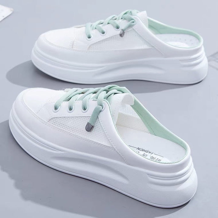 Damen Slip-On Sneakers mit atmungsaktiver Netzstruktur und dämpfender Laufsohle Drune
