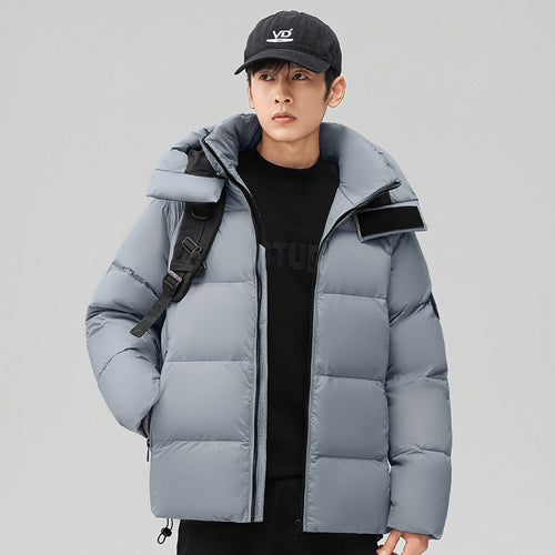 Herren Isolierte Steppjacke mit hochschließendem Kragen Drune
