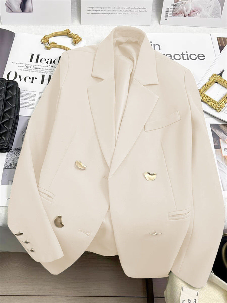 Damen Doppelt geknöpfter Blazer Drune