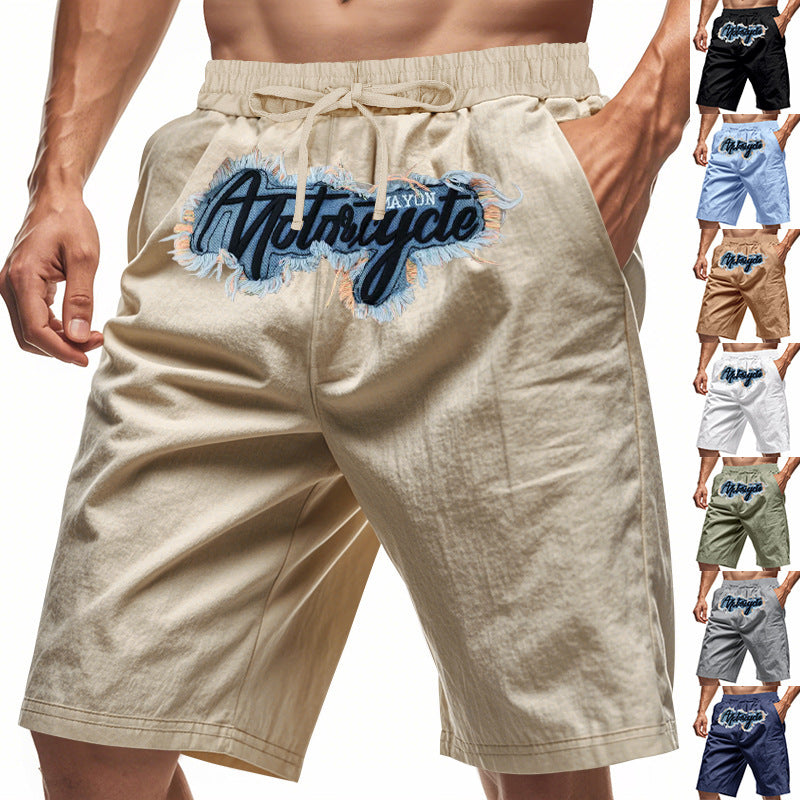 Herren Bequeme Freizeit-Badeshorts mit verstellbarem Bund und praktischen Seitentaschen Drune
