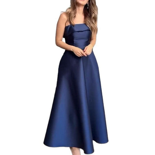 Damen Elegantes Abendkleid mit schulterfreiem Design und voluminösem Rock Drune