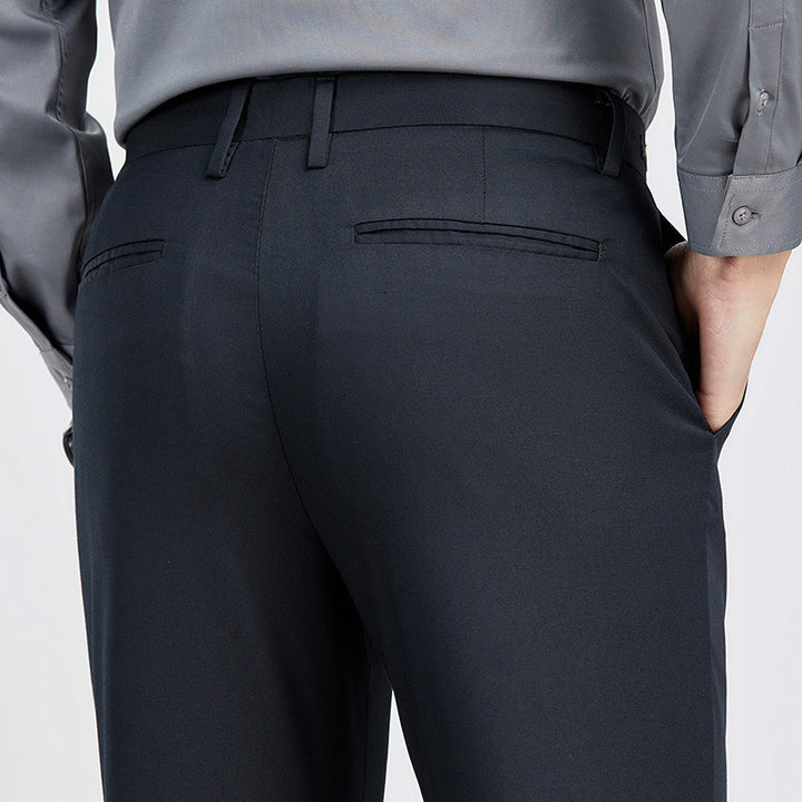 Herren Chinohose mit bequemer Passform und elastischem Bund Drune