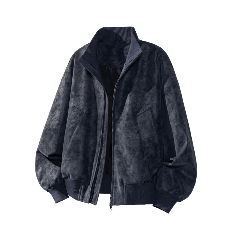 Herren Modische Oversized Bomberjacke Drune
