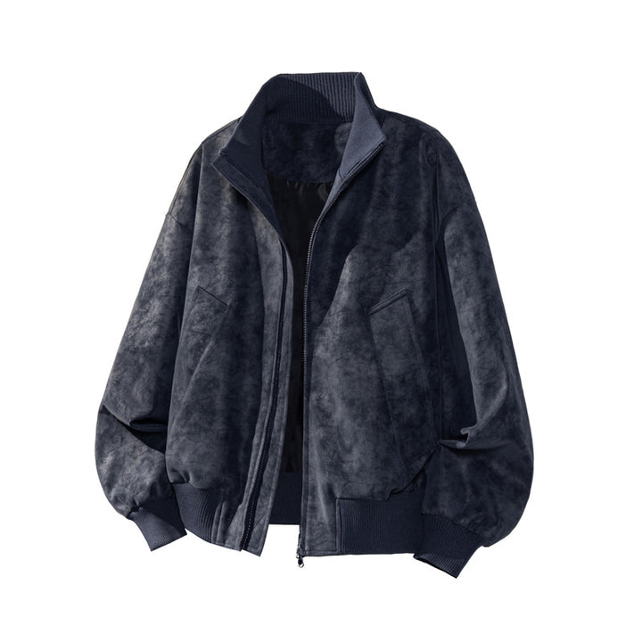 Herren Modische Oversized Bomberjacke Drune