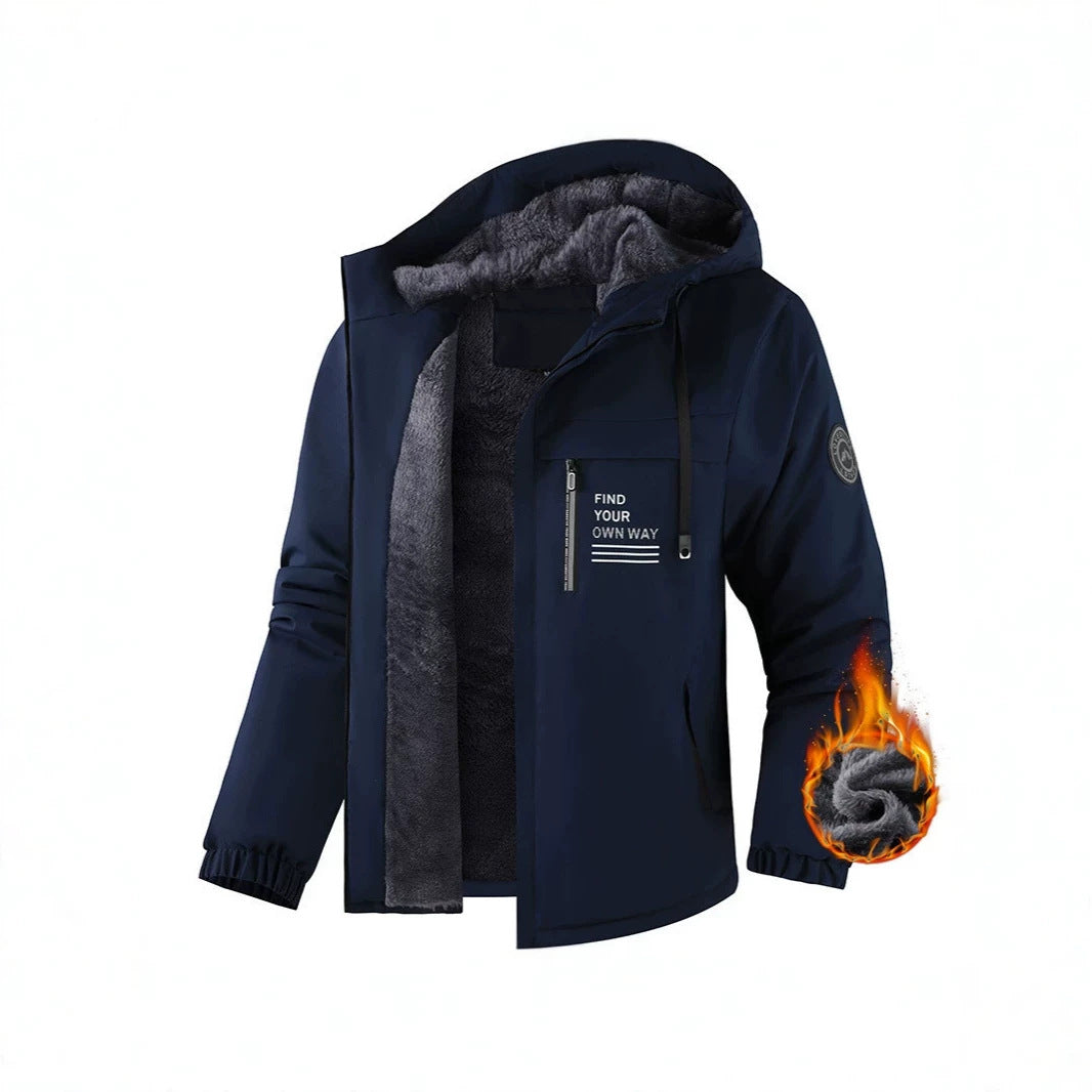Herren Wasserabweisende Fleecejacke Drune