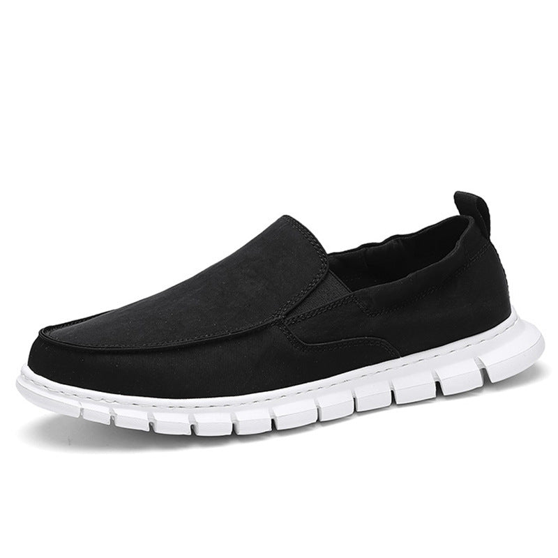 Herren Slipper-Sneaker im Mokassin-Stil mit elastischem Einstieg und segmentierter Komfortsohle Drune