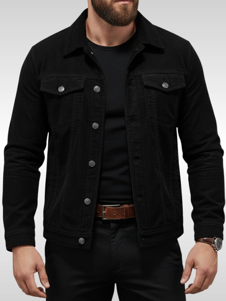 Herren Cordjacke mit Taschen