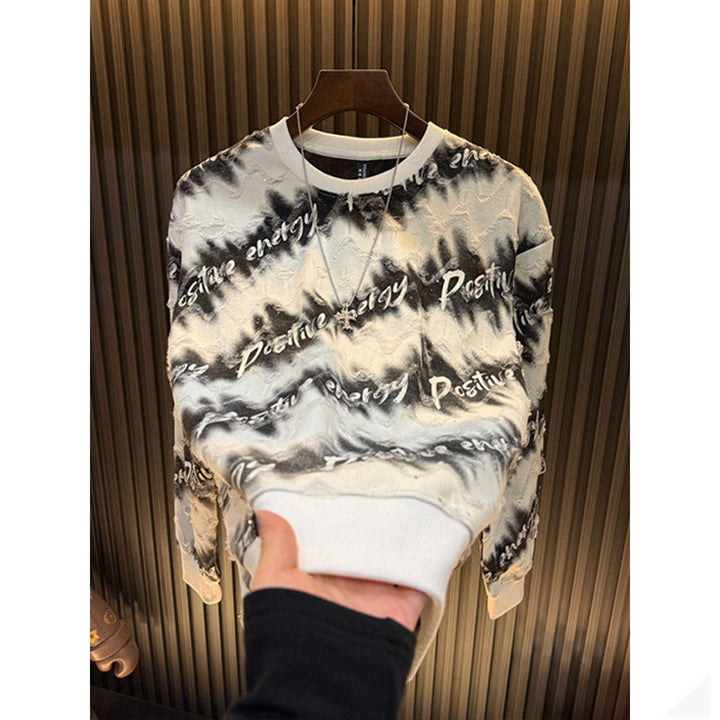 Damen Urbanes Sweatshirt mit kreativem Schriftzug Drune