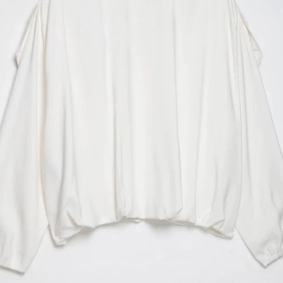 Damen Kurz geschnittener Boxy‑Blouson mit hohem Stehkragen und überschnittenen Ärmeln Drune