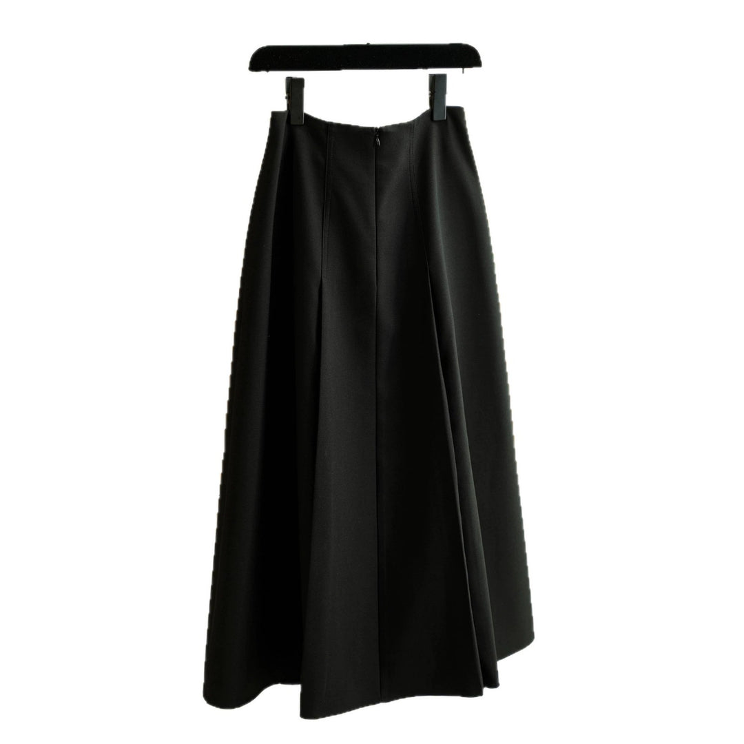 Damen Eleganter, weit geschnittener Maxirock Drune
