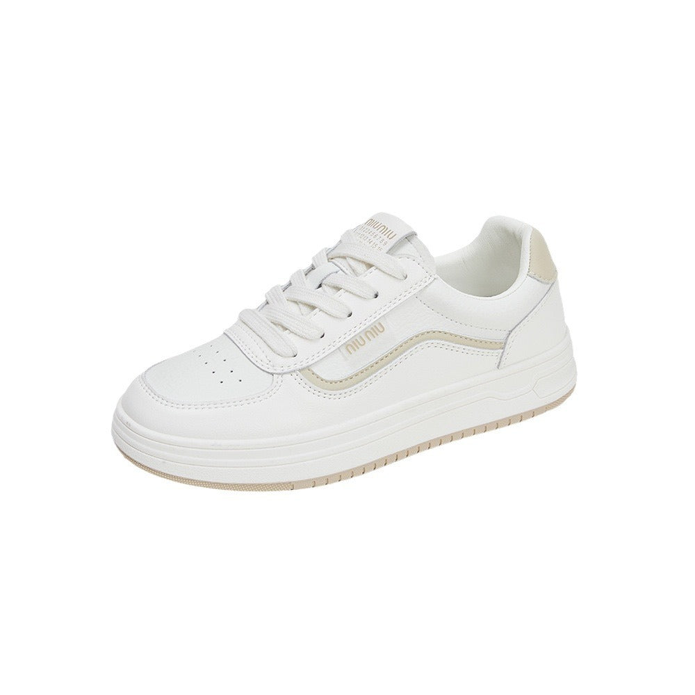 Damen lässige Sneakers mit modischem Design und dämpfender Außensohle Drune