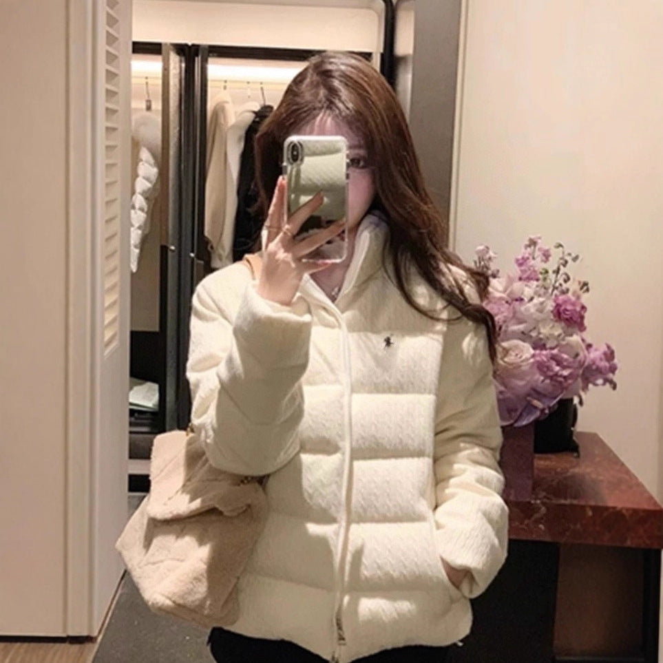Damen elegante gesteppte Steppjacke Drune