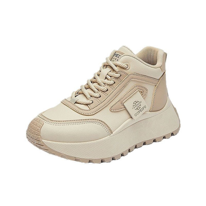 Damen Sportliche High-Top Sneakers mit kuscheligem Futter und rutschfester Sohle Drune