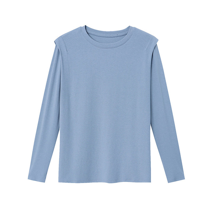 Damen Sportliches Langarmshirt mit elegantem Schnitt Drune
