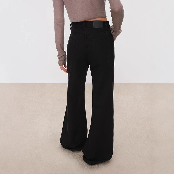 Damen Weit geschnittene High-Waist Jeans Drune
