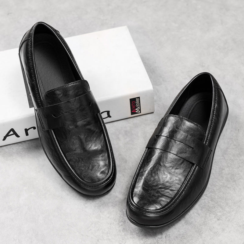 Herren Elegante Mokassins mit feinen Detailnähte Drune