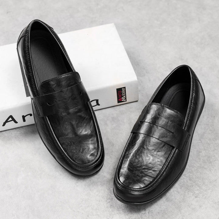 Herren Elegante Mokassins mit feinen Detailnähte Drune