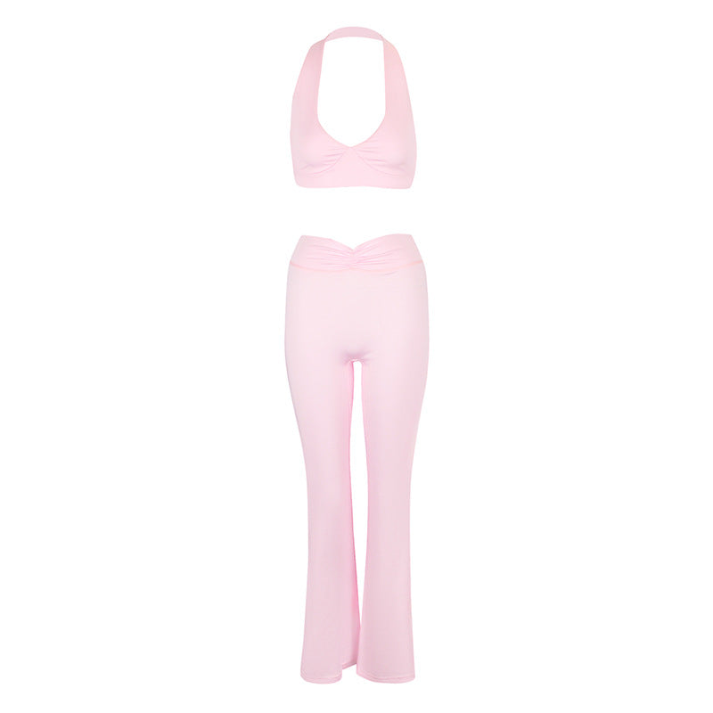 Damen Sportliches Zweiteiliges Set Drune