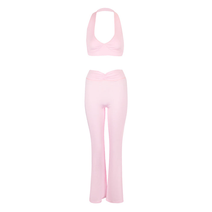 Damen Sportliches Zweiteiliges Set Drune