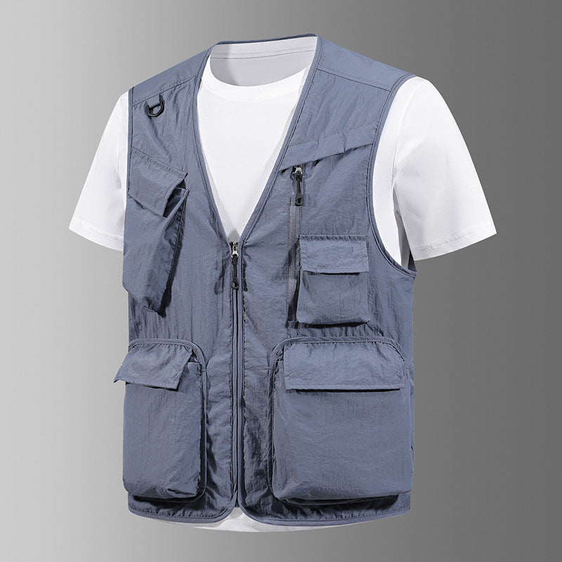 Herren Multifunktionale Outdoor-Weste Drune 1788242492