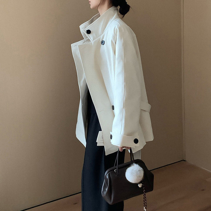 Damen ModischeOversized Übergangsjacke Drune