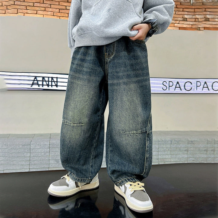 Unisex weite Jeans mit lässigem Design Drune