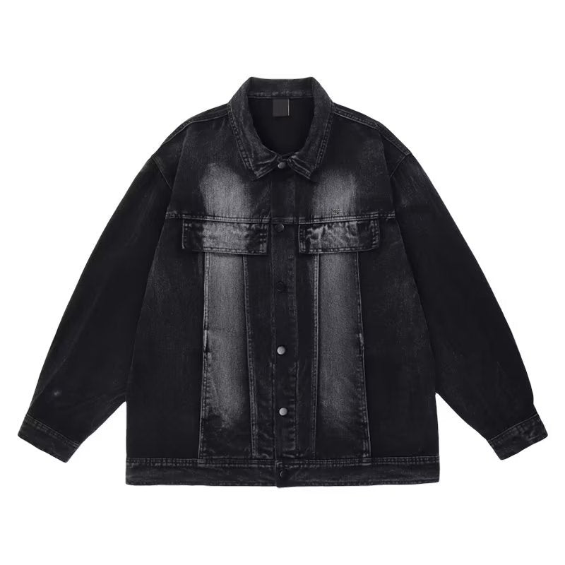 Damen Lässige Oversized Denimjacke Drune