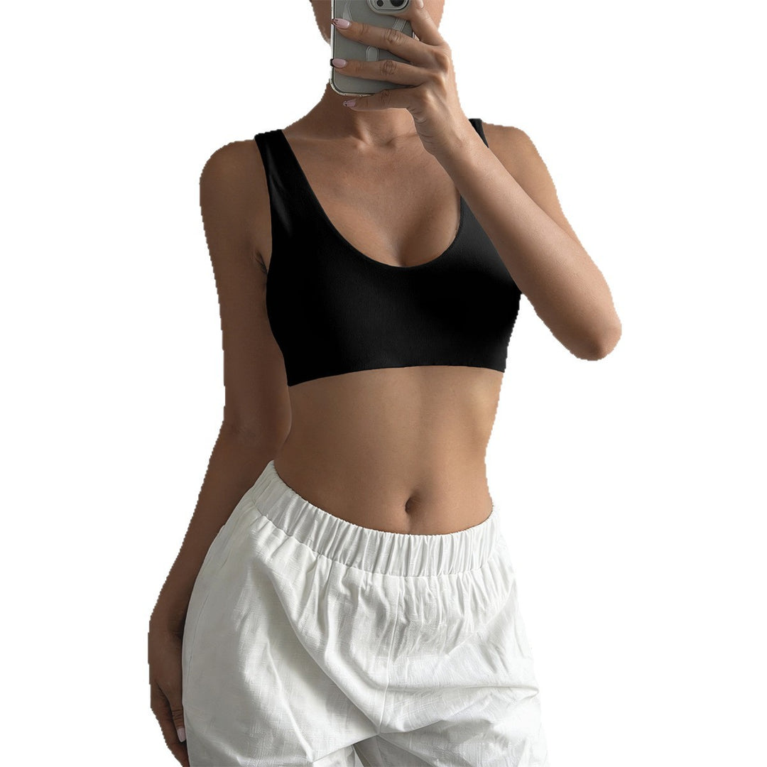 Damen Sport-Bustier mit bequemen breiten Trägern und elastischem Schnitt Drune