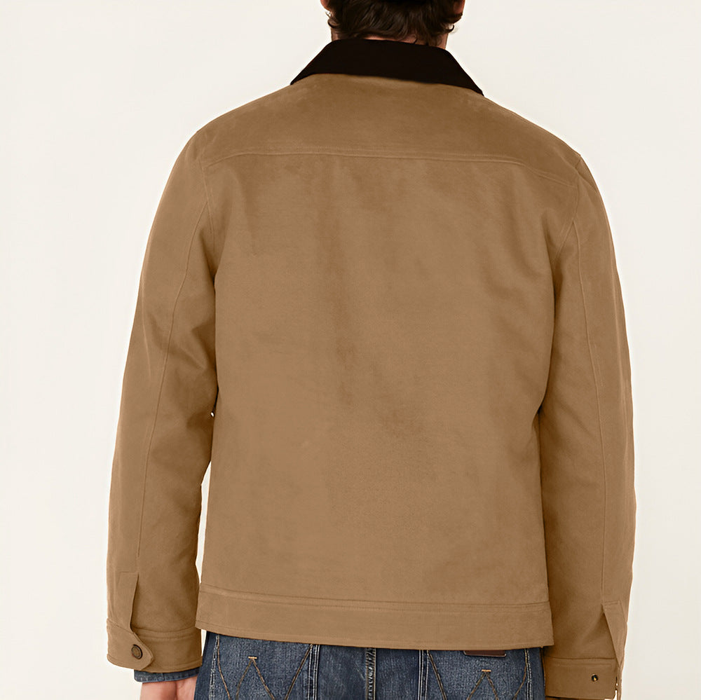 Herren rustikale Utility-Jacke mit praktischen Taschen Drune