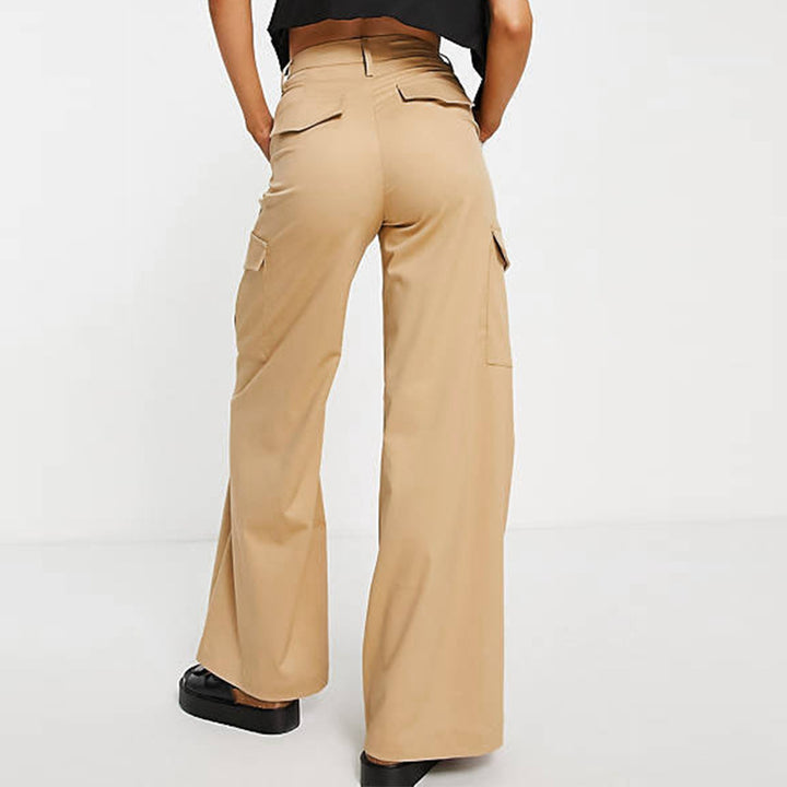 Damen Cargo-Hose mit praktischen Seitentaschen und lässigem Schnitt Drune