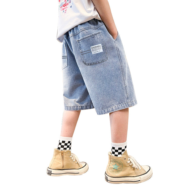 Herren Denim Shorts Drune