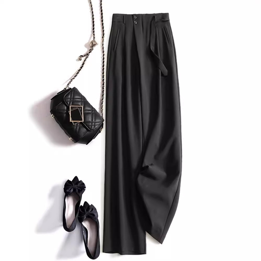 Damen Elegante und bequeme High-Waist-Hose Drune