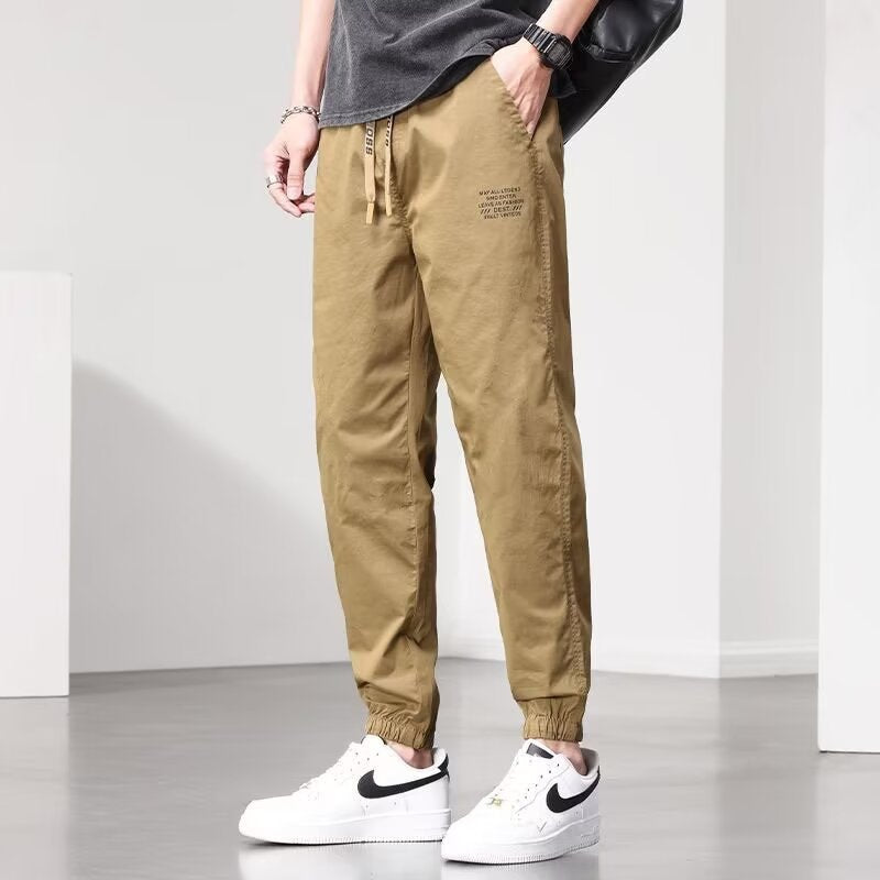 Herren Bequeme Freizeit-Hosen Drune