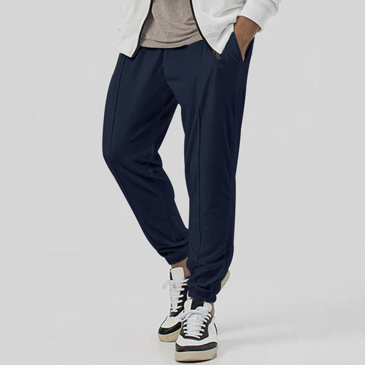 Herren Sportliche Jogginghose mit elastischem Bund und praktischen Taschen Drune
