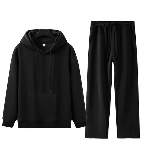 Damen Sportlicher Kapuzenpullover und Jogginghose Set