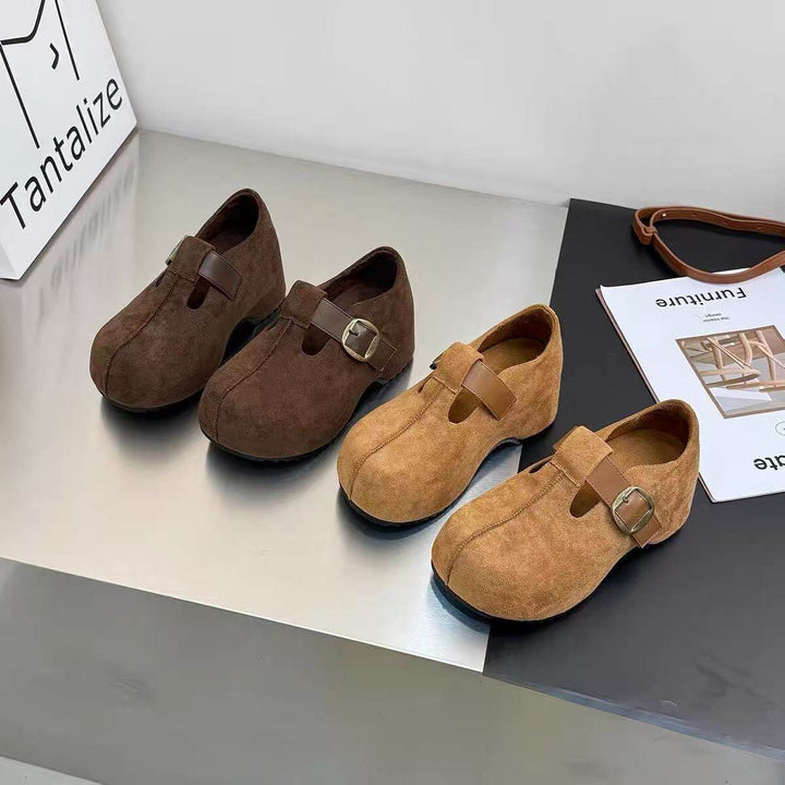 Damen Komfortable und elegante Clogs mit Schnallen-Detail Drune