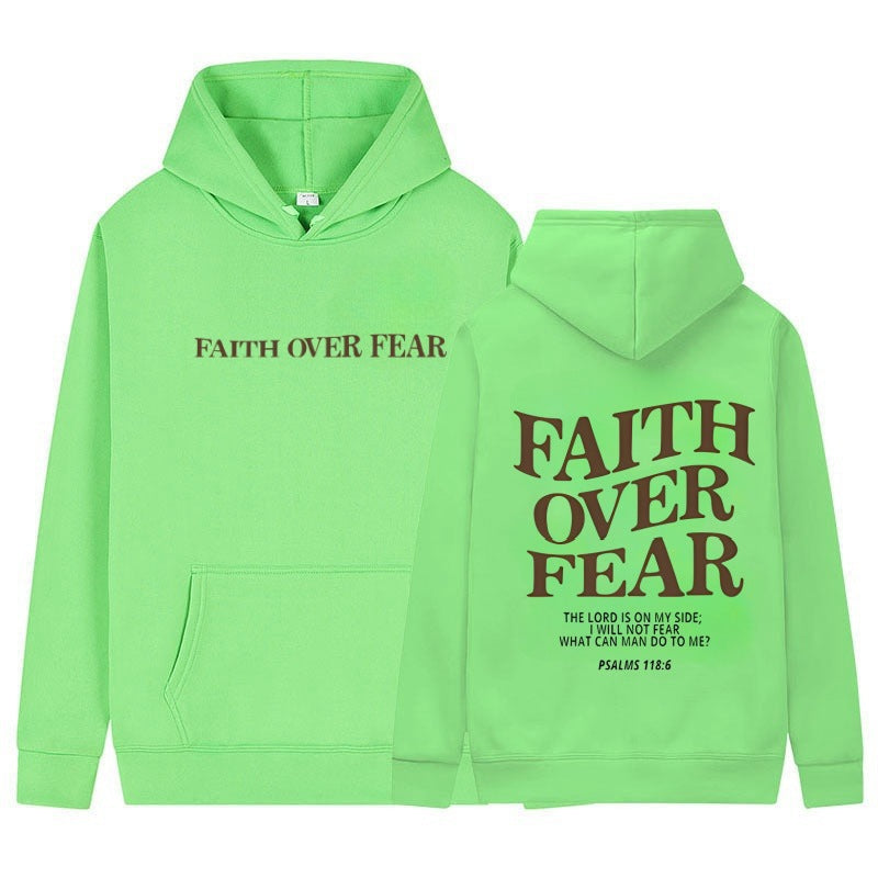 Damen Kapuzenpullover mit inspirierendem Schriftzug und hochwertiger Baumwolle Drune