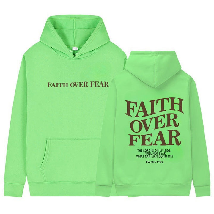 Damen Kapuzenpullover mit inspirierendem Schriftzug und hochwertiger Baumwolle Drune