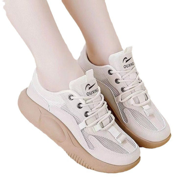 Damen Sportliche Sneakers mit atmungsaktiver Mesh-Oberfläche und komfortabler Sohle Drune
