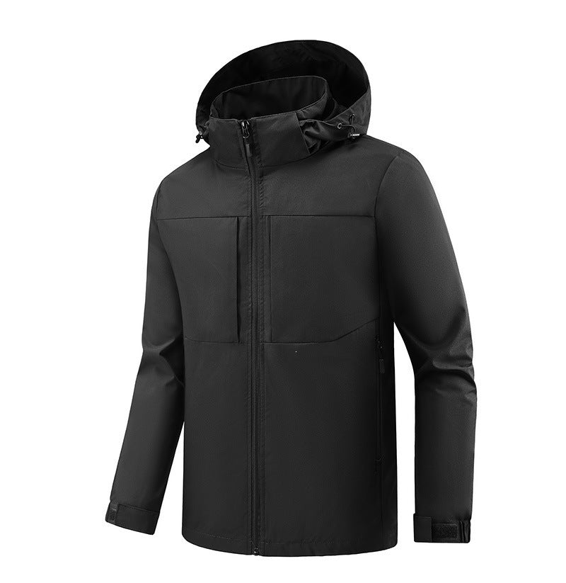 Herren Wasserdichte Outdoor-Jacke Drune