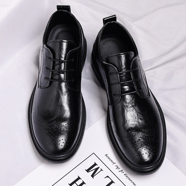 Herren elegante Leder Dress Schuhe Drune
