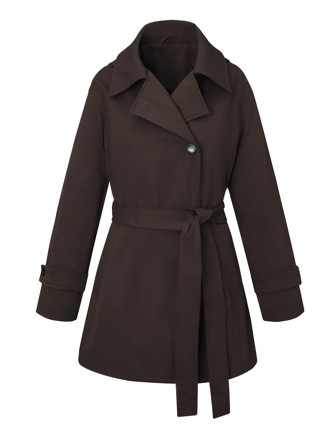 Damen Eleganter und zeitloser Trenchcoat Drune