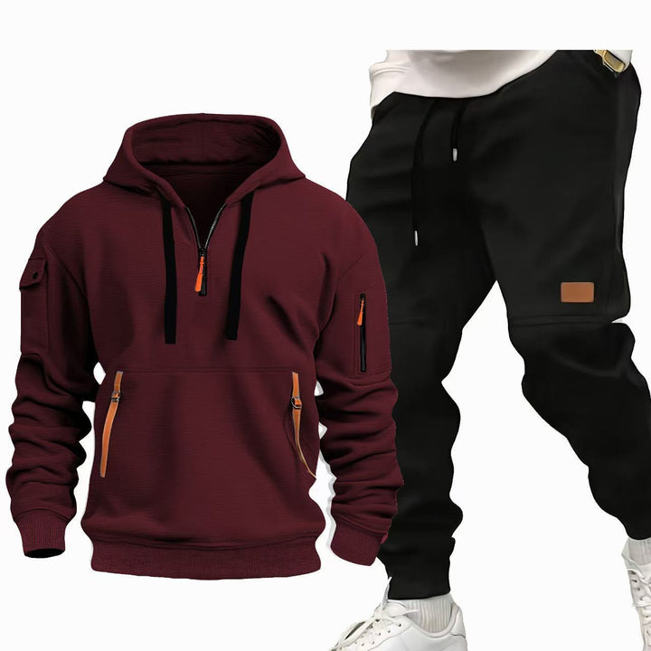 Herren Funktions-Hoodie und Jogginghose Set Drune