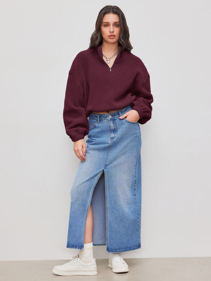 Damen Weiches und lässiges Sweatshirt Drune
