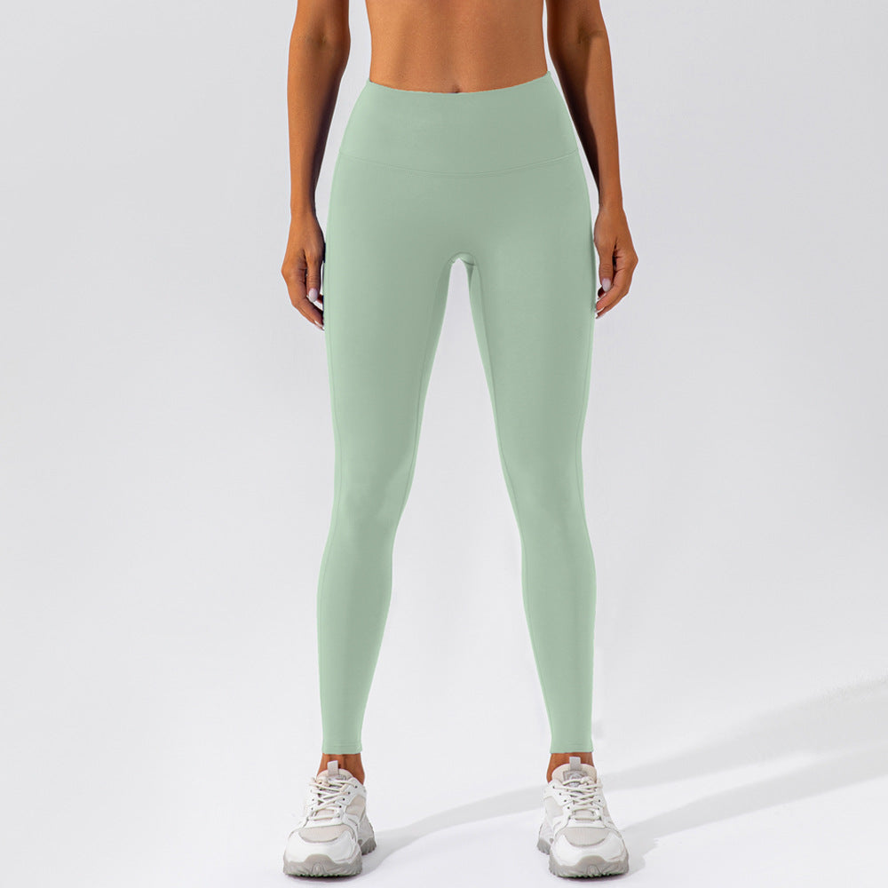 Damen Hochgelegene Sportleggings Drune