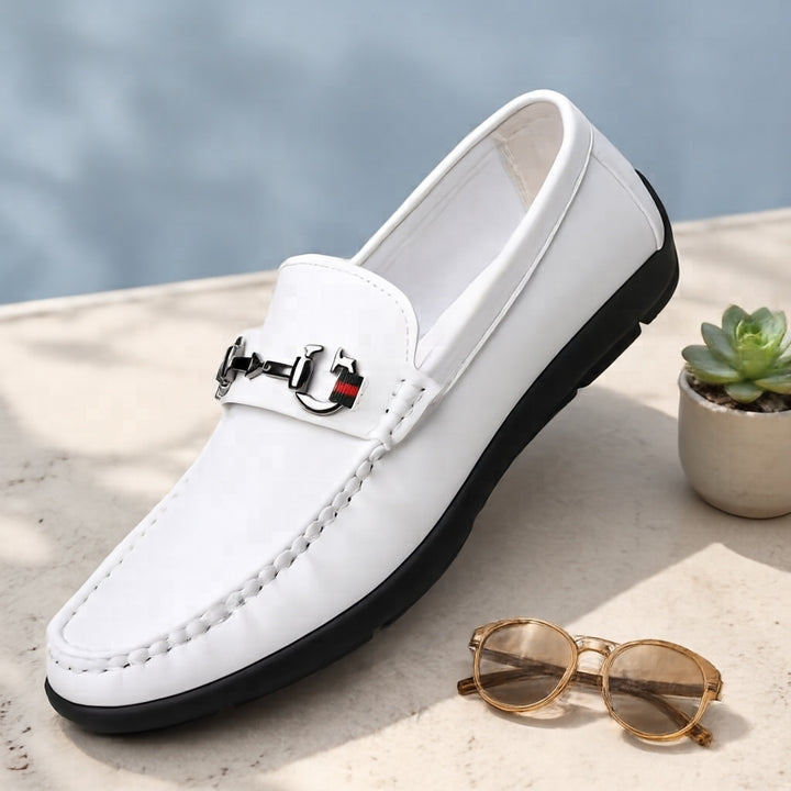 Herren Elegant Leder Mokassins Drune