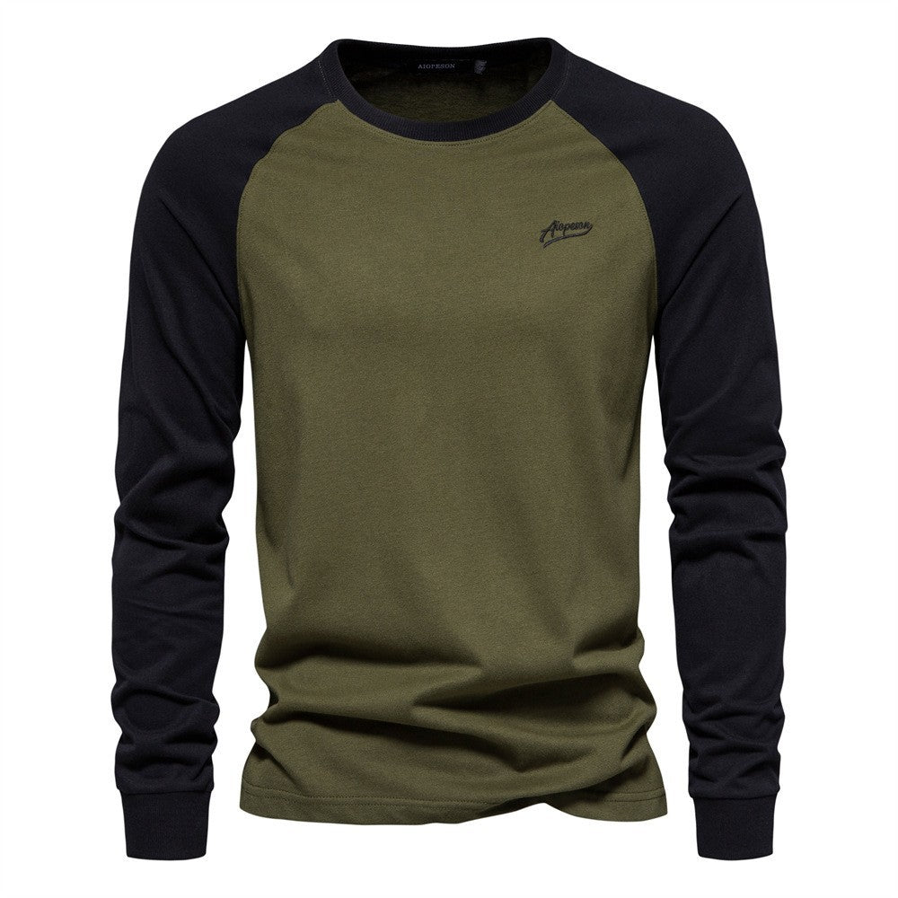 Herren Langarmshirt mit markantem Raglan-Design Drune