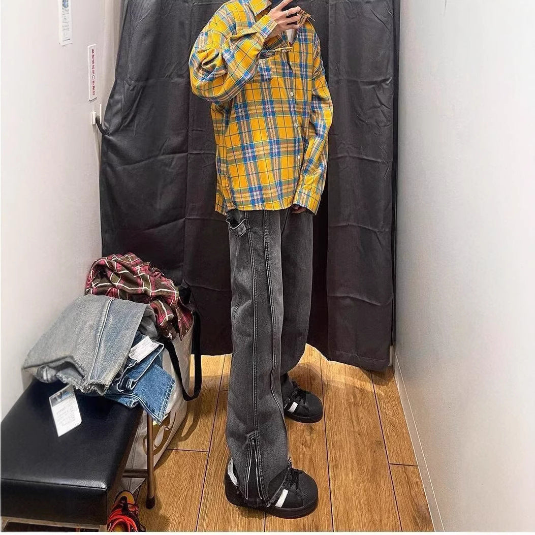 Herren Lässige Cargo-Jeans Drune
