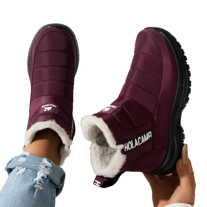 Damen Winterstiefel mit warmem Futter Drune