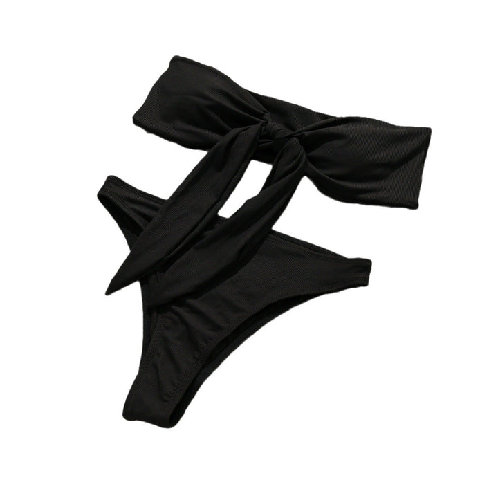Damen Bandeau-Bikini mit Schleifen-Detail Drune